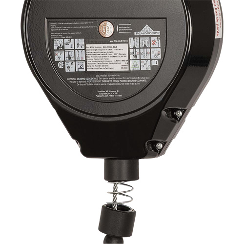 SRL-73302-60LE Self-Retracting Lifeline, 60', Galvanized Steel, Swivel Rideout Tool & Machine Inc.