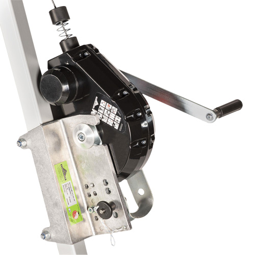 SRL-73303-60 Cable Self-Retracting Lifeline with Recovery, 60', Galvanized Steel, Swivel Rideout Tool & Machine Inc.