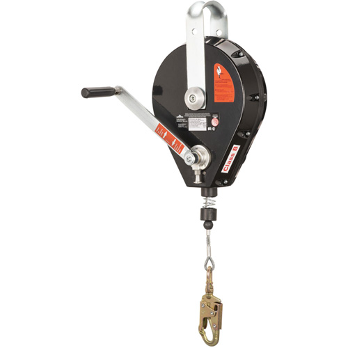 SRL-73303-96 Cable Self-Retracting Lifeline with Recovery, 96', Galvanized Steel, Swivel Rideout Tool & Machine Inc.