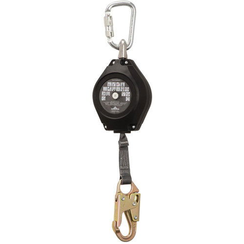 SRL-80302-18LE Self-Retracting Lifeline, 18', Dyneema&reg;, Swivel Rideout Tool & Machine Inc.