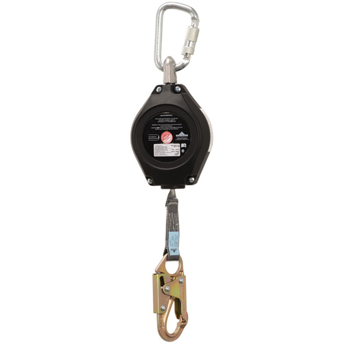 SRL-80302-18LE Self-Retracting Lifeline, 18', Dyneema&reg;, Swivel Rideout Tool & Machine Inc.