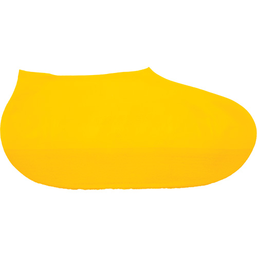 Boot Saver&reg; Disposable Shoe Cover, Medium, Rubber Latex, Yellow Rideout Tool & Machine Inc.