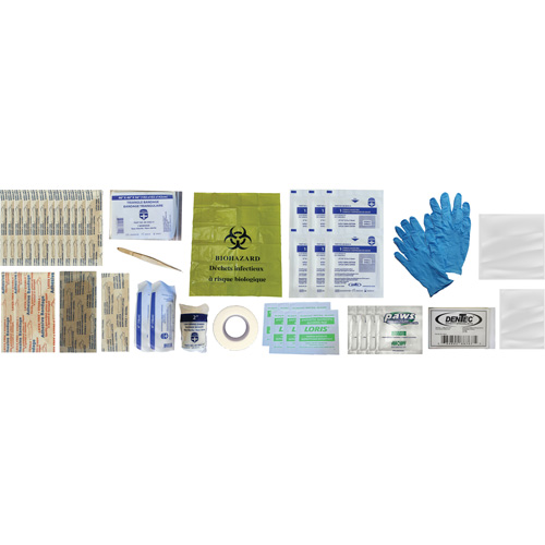 Trousse de premiers soins Shield, R&eacute;pond ou surpasse la norme CSA Z1220-24 type 1 individuelle, Personnel (1 travailleur) Rideout Tool & Machine Inc.