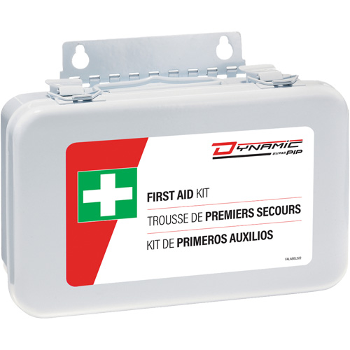 Trousse de premiers soins Dynamic, R&eacute;pond ou surpasse la norme CSA Z1220-24 type 1 individuelle, Personnel (1 travailleur) Rideout Tool & Machine Inc.
