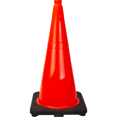 C&ocirc;ne de signalisation de premi&egrave;re qualit&eacute;, 28", Orange Rideout Tool & Machine Inc.
