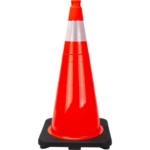 Premium Traffic Cone, 28", Orange, 4" Reflective Collar(s) Rideout Tool & Machine Inc.
