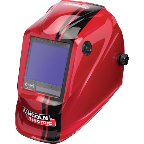 VIKING 3350 Code Red&reg; Welding Helmet, 3.74" L x 3.34" W View Area, 5 - 13 Shade Range Rideout Tool & Machine Inc.