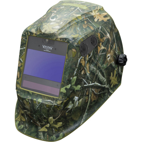 Masque de soudage VIKING 2450 s&eacute;rie ADV White Tail Camo, 3,82" lo x 2,44" la Champ de vision, Teinte 5 - 13 Rideout Tool & Machine Inc.