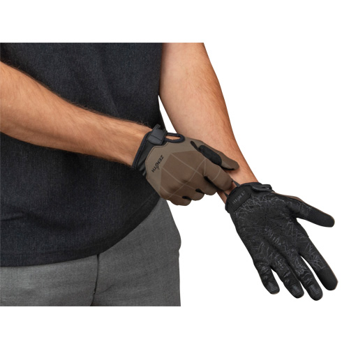 Gants utilitaires flexibles, Paume Synth&eacute;tique, Taille Moyen Rideout Tool & Machine Inc.