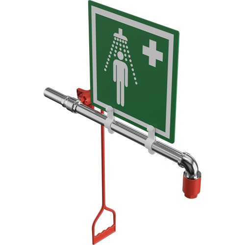 Drench Shower, Water Ring Main Mount Rideout Tool & Machine Inc.