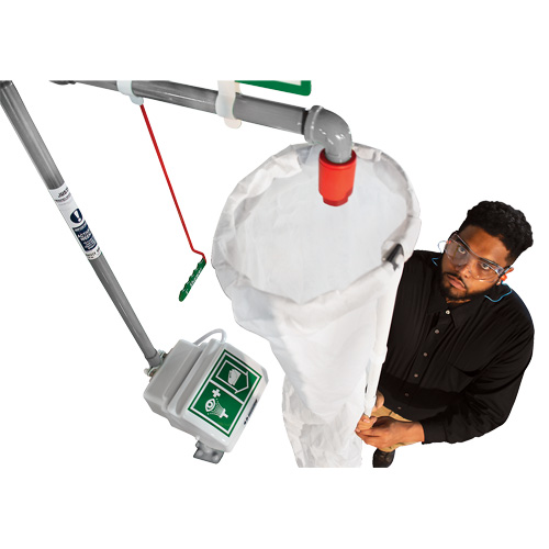 Safety Shower Test Kit with Bucket & Shower Sock Rideout Tool & Machine Inc.