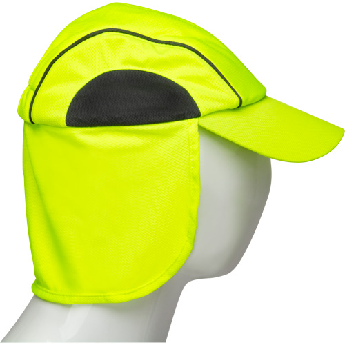 Cooling Hat with Neck Shade, Hi-Vis Lime Rideout Tool & Machine Inc.