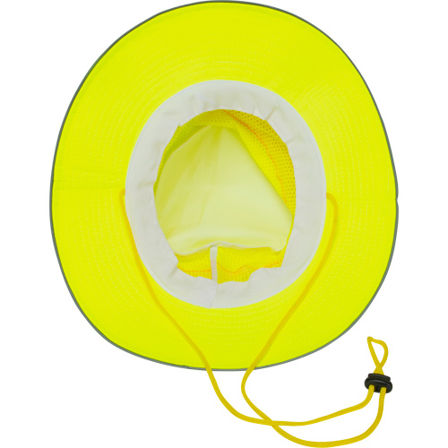 Chapeau de p&ecirc;cheur &agrave; refroidissement par &eacute;vaporation, Lime haute visibilit&eacute; Rideout Tool & Machine Inc.