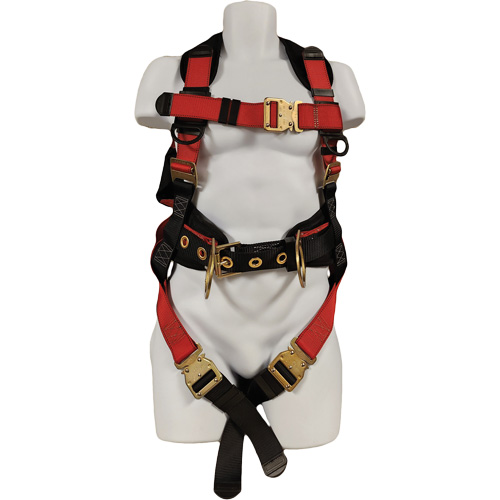 Contractor Safety Harness, CSA Certified, Class AP, Large, 352 lbs. Cap. Rideout Tool & Machine Inc.