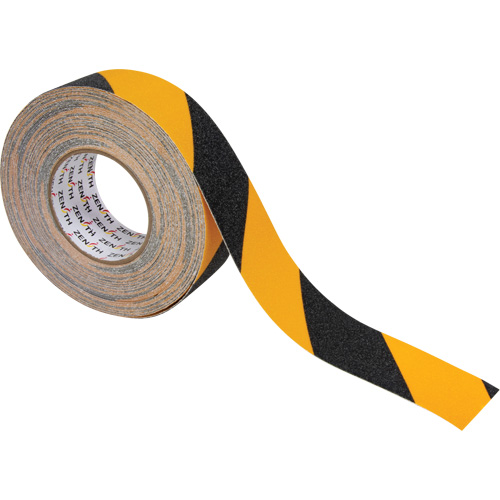 Ruban antid&eacute;rapant, 2" x 60', Noir & jaune Rideout Tool & Machine Inc.
