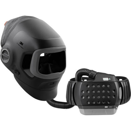 Casque de soudage Speedglas G5-03 Pro-Air avec syst&egrave;me de respirateur d'&eacute;puration d'air propuls&eacute; Adflo — SANS filtre autoassombrissant, Masque de soudage, Pile Lithium-ion Rideout Tool & Machine Inc.