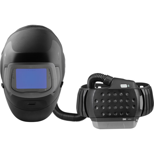 Casque de soudage Speedglas G5-03 Pro-Air avec syst&egrave;me de respirateur d'&eacute;puration d'air propuls&eacute; Adflo — filtre autoassombrissant VC, Masque de soudage, Pile Lithium-ion Rideout Tool & Machine Inc.