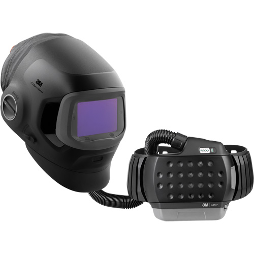 Casque de soudage Speedglas G5-03 Pro-Air avec syst&egrave;me de respirateur d'&eacute;puration d'air propuls&eacute; Adflo — filtre autoassombrissant VC, Masque de soudage, Pile Lithium-ion Rideout Tool & Machine Inc.