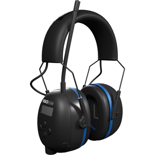 Black & Blue Air Defender AM/FM BT Earmuffs, Headband Style, 25 dB Rideout Tool & Machine Inc.
