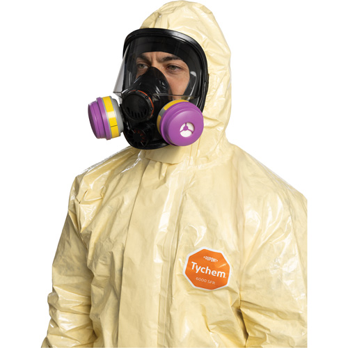 Tychem&reg; 6000 SFR Coverall, Size Small, Khaki Rideout Tool & Machine Inc.