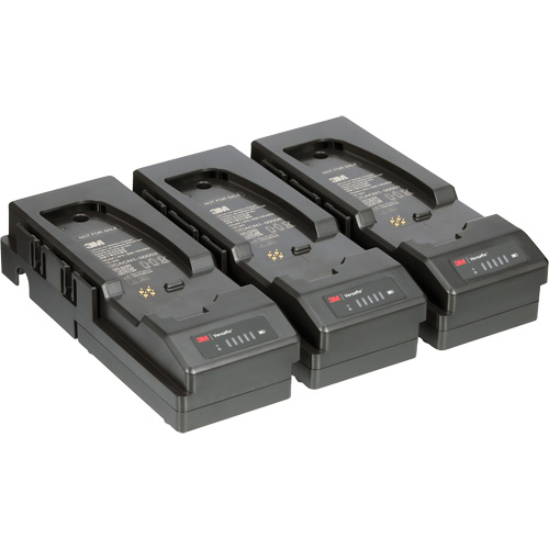 Versaflo 3-Station Battery Charger Pack for Versaflo TR-300+ PAPR Rideout Tool & Machine Inc.
