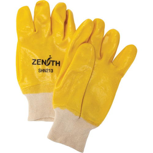 Gants &agrave; fini rugueux et r&eacute;sistants aux produits chimiques, Taille 9, 10" lo, PVC, Doublure en Interlock, 47-mil Rideout Tool & Machine Inc.