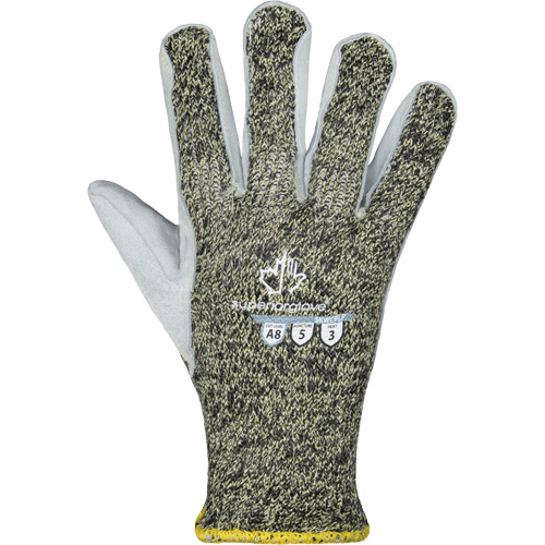 Gants de protection thermique avec paumes en cuir ParaActiv SKWCPLP , Taille T-petit, Calibre 7, Enveloppe en ParaActiv, ASTM ANSI niveau A8 Rideout Tool & Machine Inc.