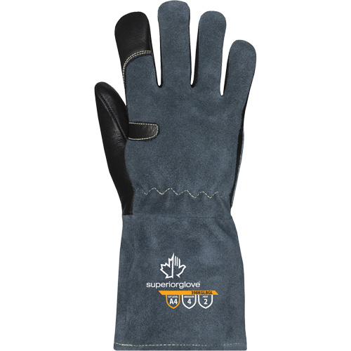 Gants de soudage MIG Endura 398KGLBGL, Cuir fleur de vache, Taille T-petit Rideout Tool & Machine Inc.
