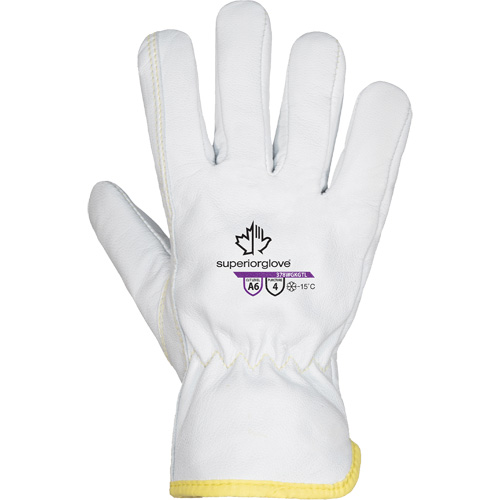 Gants r&eacute;sistants &agrave; la coupe Endura 378WGKGTL, Taille T-petit, Enveloppe en Ch&egrave;vre/TenActiv/Thinsulate, ASTM ANSI niveau A6 Rideout Tool & Machine Inc.