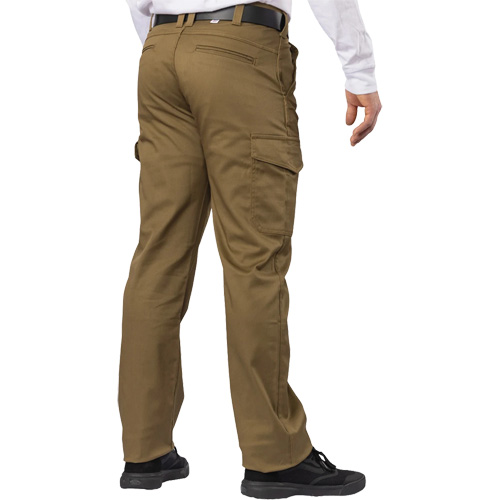 Pantalon cargo Big Flex, Poly-coton/Spandex, Vert olive militaire, Taille 46, Entrejambe 30 Rideout Tool & Machine Inc.