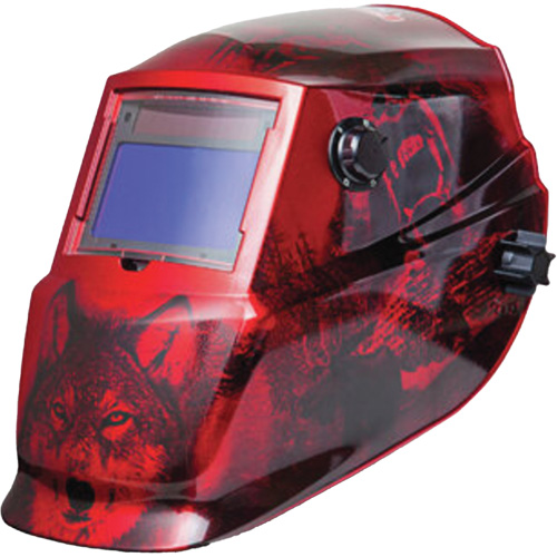 Masque de soudage auto-assombrissant, 3,78" lo x 2,05" la Champ de vision, Teinte 9 - 13 Rideout Tool & Machine Inc.