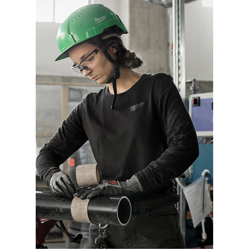 T-shirt hybride &agrave; manches longues FREEFLEX, Femmes, T-petit, Noir Rideout Tool & Machine Inc.