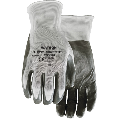 Gants 389 Stealth Lite Speed, T-petit, R&ecirc;vetement Nitrile, Enveloppe en Polyester Rideout Tool & Machine Inc.