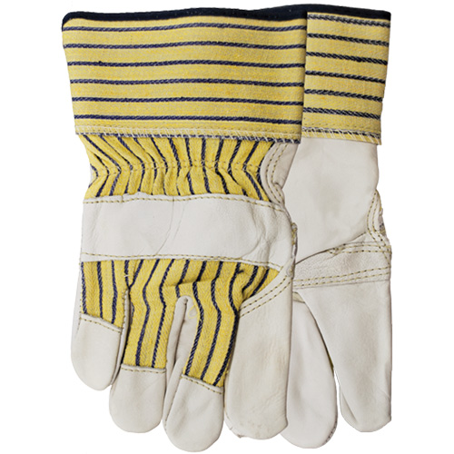 Gants Poor Boy, Taille unique, Paume en Cuir fleur de vache Rideout Tool & Machine Inc.