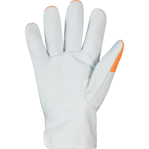 Endura Pro High-Visibility Cut-Resistant Gloves, Size Large, Cowhide Shell, ASTM ANSI Level A6 Rideout Tool & Machine Inc.