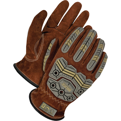 Classic Reverse Grain Driver Gloves, X-Small, Grain Pigskin Palm Rideout Tool & Machine Inc.
