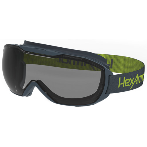 MX500 Safety Goggles, Grey Lens, Anti-Fog/Anti-Scratch, Indirect Vent Rideout Tool & Machine Inc.