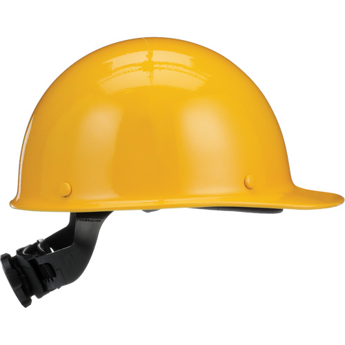 Skullgard&reg; Full Brim Hard Hat, Ratchet Suspension, Yellow Rideout Tool & Machine Inc.