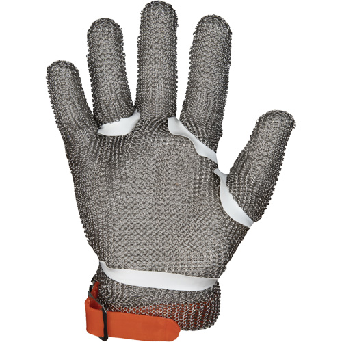 MMG Food Safe Metal Chainmail Gloves, Size 2X-Small, Stainless Steel Shell, ASTM ANSI Level A9 Rideout Tool & Machine Inc.
