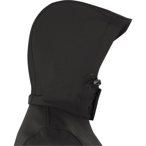 Heated Soft-Shell Jacket, Men's, Small, Black Rideout Tool & Machine Inc.