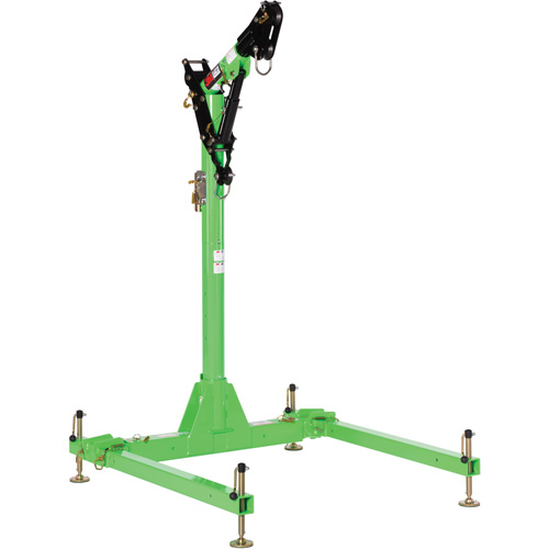 Support de montage zingu&eacute; pour treuil de potence d'espace clos DBI-SALA Rideout Tool & Machine Inc.
