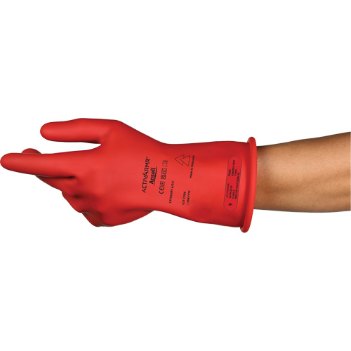Gants &eacute;lectriques isol&eacute;s ultra l&eacute;gers ActivArmr RIG R011RUL, ASTM classe 0, Taille 8, 11" lo Rideout Tool & Machine Inc.