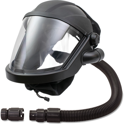 MAXSHIELD&reg; Supplied Air Respirator Shield with Cooler, Universal, Facepiece Rideout Tool & Machine Inc.