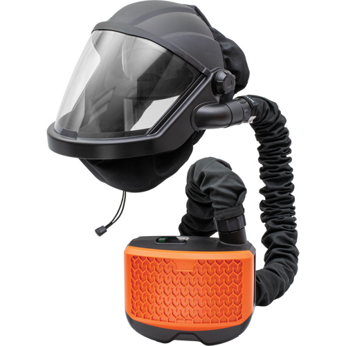 Ensemble de respirateur &agrave; purificateur d'air motoris&eacute; avec ventilateur PEAKAIR MAXSHIELD, Respirateur &agrave; masque, Pile Lithium-ion Rideout Tool & Machine Inc.