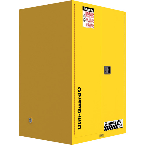 Armoire de s&eacute;curit&eacute; pour produits inflammables Utili-Guard+, 90 gal., 2 Porte(s), 43" La x 65" h x 37" p Rideout Tool & Machine Inc.
