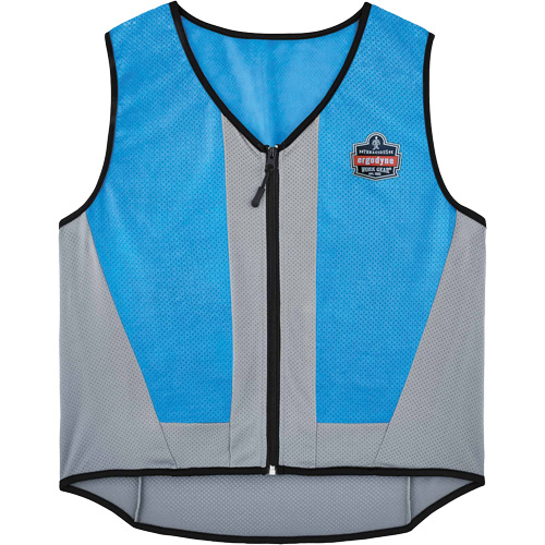 Veste de refroidissement &eacute;vaporatif Chill-Its 6667 avec fermeture &agrave; glissi&egrave;re, 5T-Grand, Bleu Rideout Tool & Machine Inc.