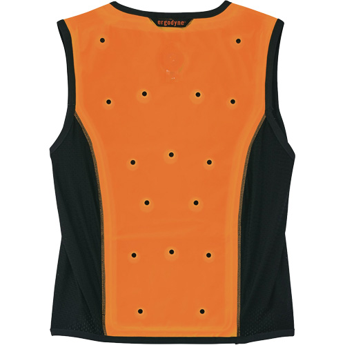 Veste de refroidissement &eacute;vaporatif Chill-Its 6685 avec fermeture &agrave; glissi&egrave;re, 2T-Grand, Orange Rideout Tool & Machine Inc.