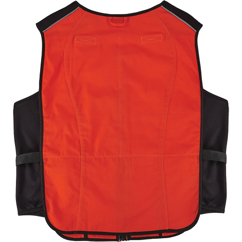 Veste de refroidissement &agrave; changement de phase l&eacute;g&egrave;re Chill-Its 6255 (veste seulement), 2T-grand/3T-grand, Orange Rideout Tool & Machine Inc.