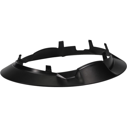 Bordure large compl&egrave;te &agrave; agrafe pour casque d'alpiniste RZRBack, blanc Rideout Tool & Machine Inc.