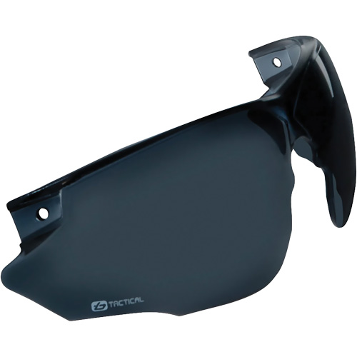 Lentille de rechange pour lunettes de s&eacute;curit&eacute; Combat, Antibu&eacute;e/Anti-&eacute;gratignures, Fum&eacute;e, Combat Rideout Tool & Machine Inc.